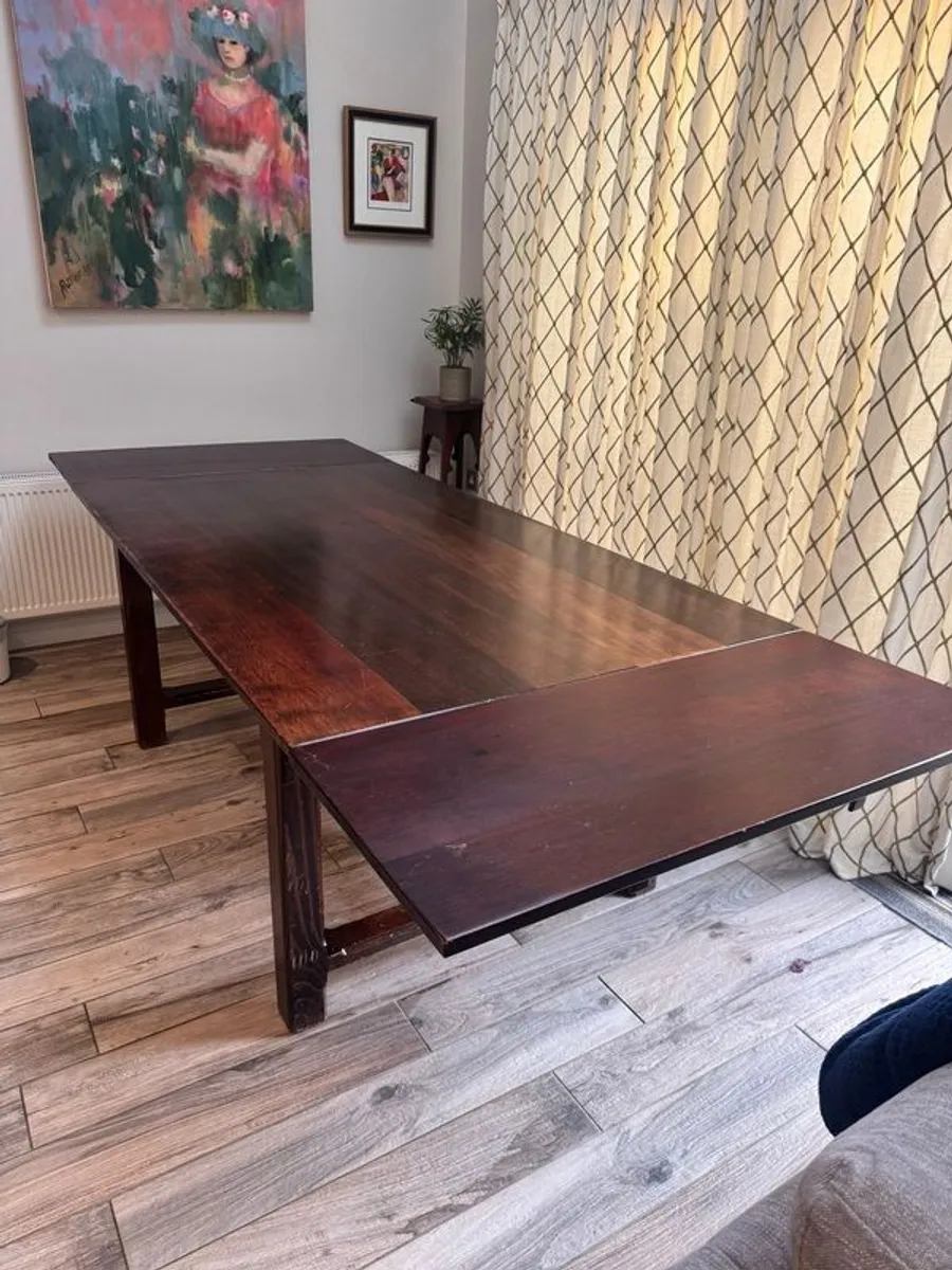 Large Extending Dining Table - Image 3