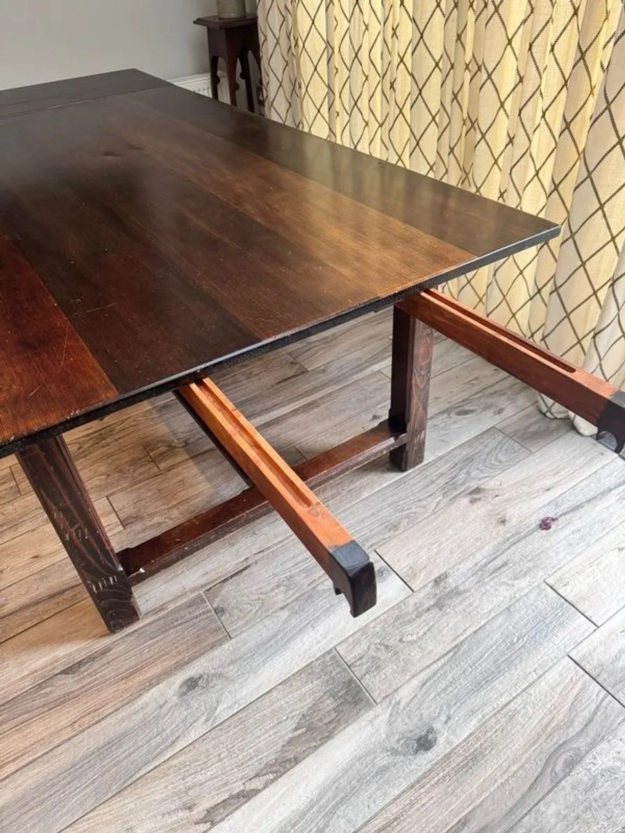 Large Extending Dining Table - Image 4