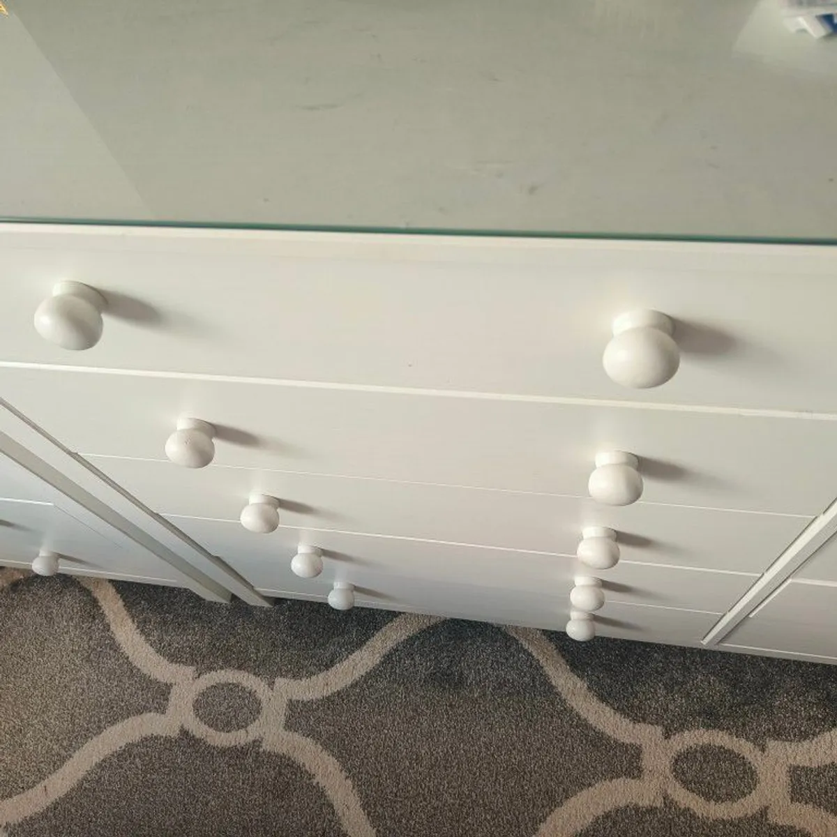 Habitat white chest of drawers - Image 3