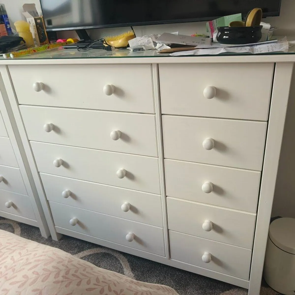 Habitat white chest of drawers - Image 4