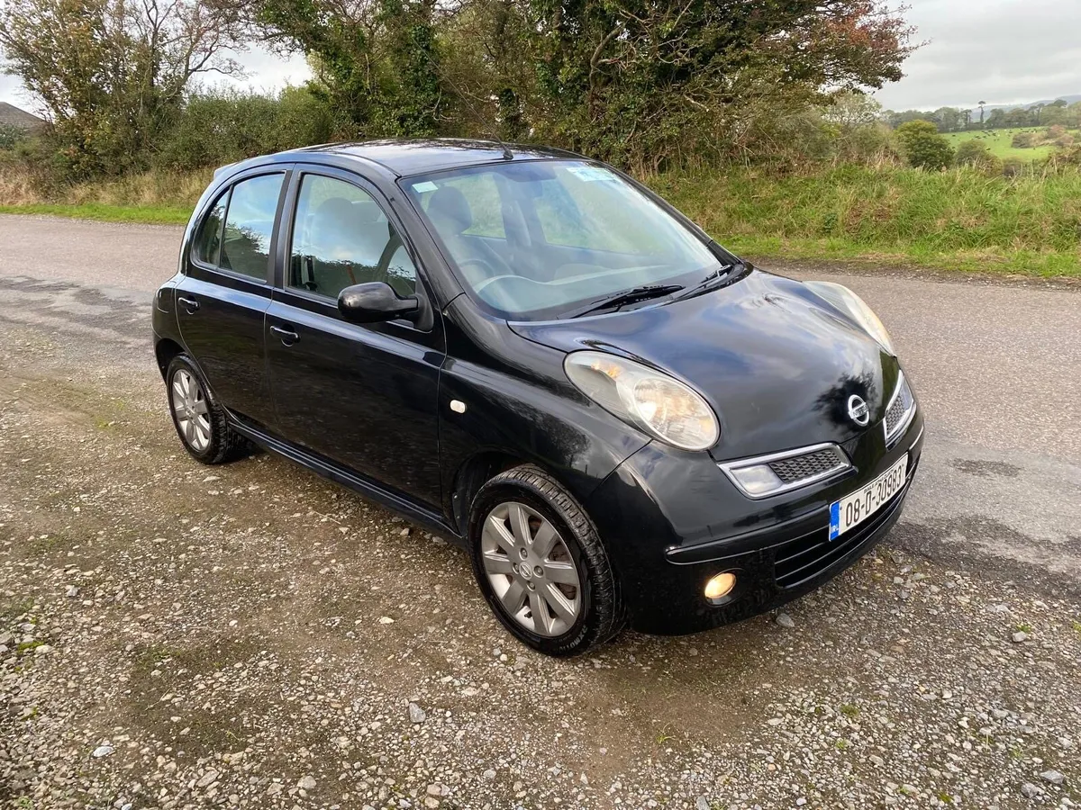 2008 Nissan Micra 1.2 Petrol High Spec nct and tax - Image 1