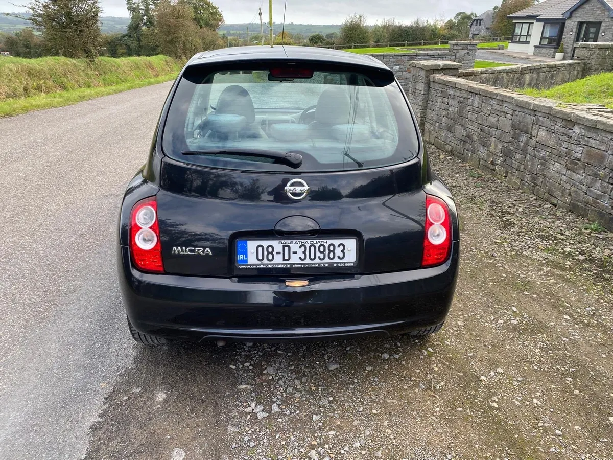2008 Nissan Micra 1.2 Petrol High Spec nct and tax - Image 4
