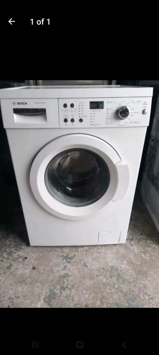 Bosch 9kg washing machine 1400 spin - Image 1