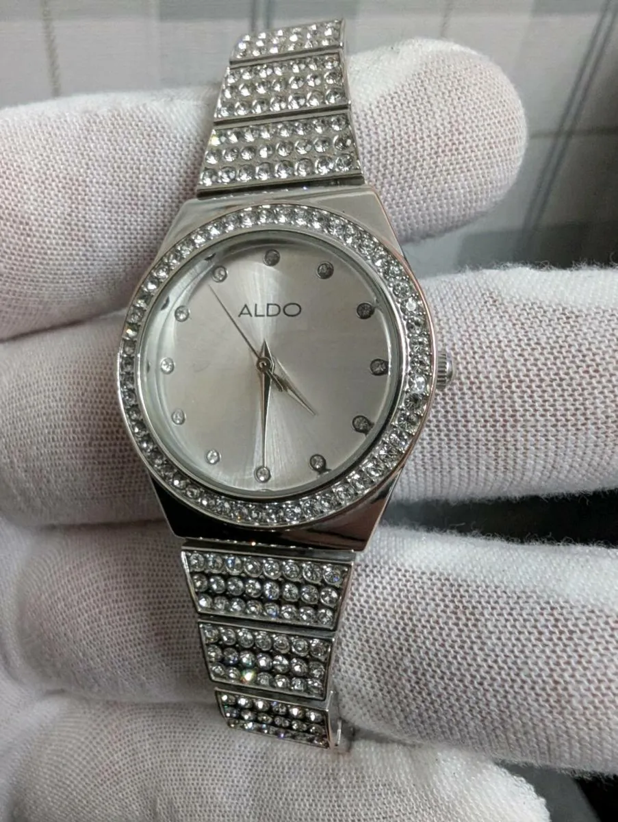 Aldo ladies iced out watch - Image 1