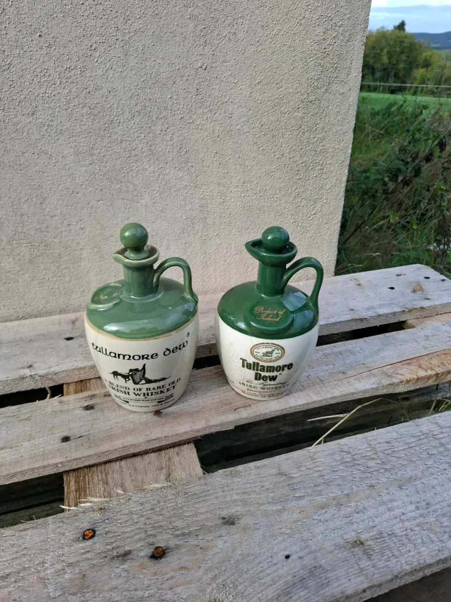 2 tullamore dew bottles possible to post