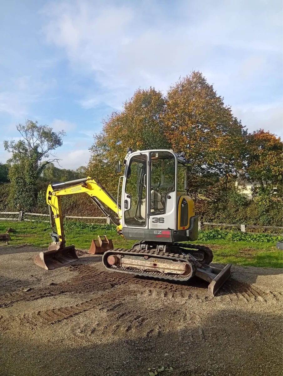 3 tonne mini digger - Image 3