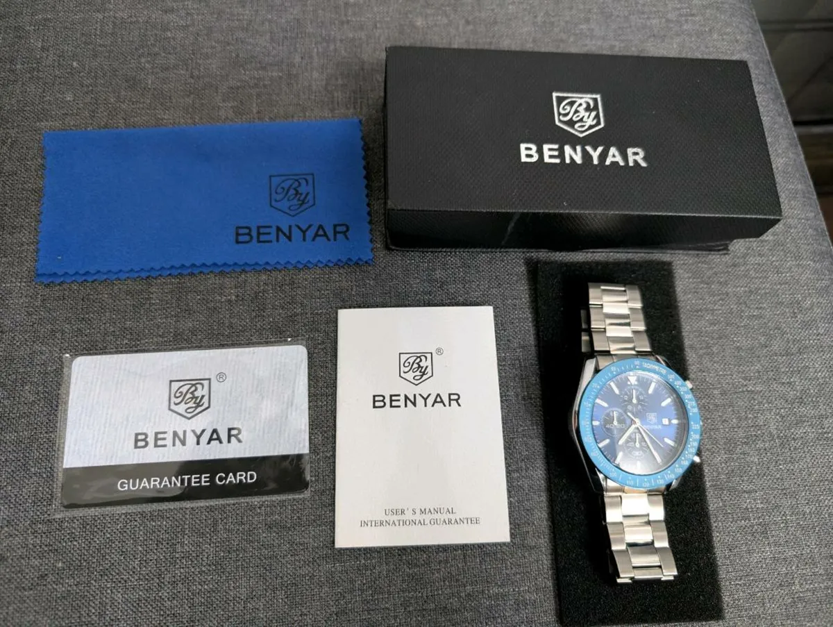 BENYAR Speedmaster Homage Chronograph Seiko VK63 - Image 2