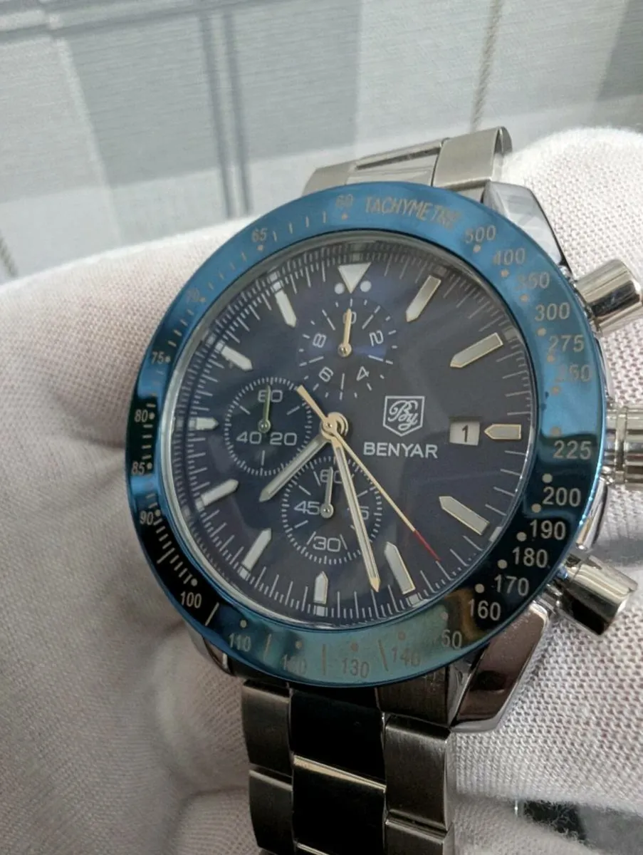 BENYAR Speedmaster Homage Chronograph Seiko VK63 - Image 3