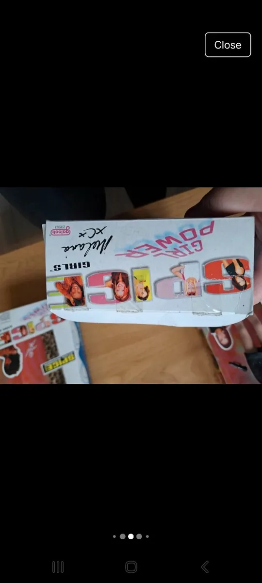 Genuine 90s Spice girl dolls set with original bo - Image 2