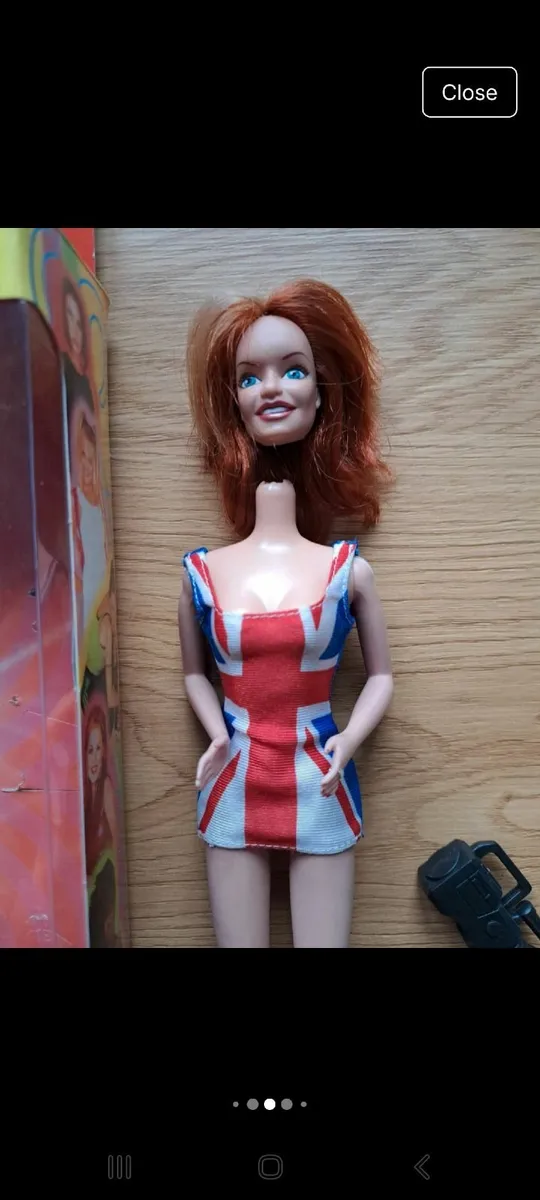 Genuine 90s Spice girl dolls set with original bo - Image 4