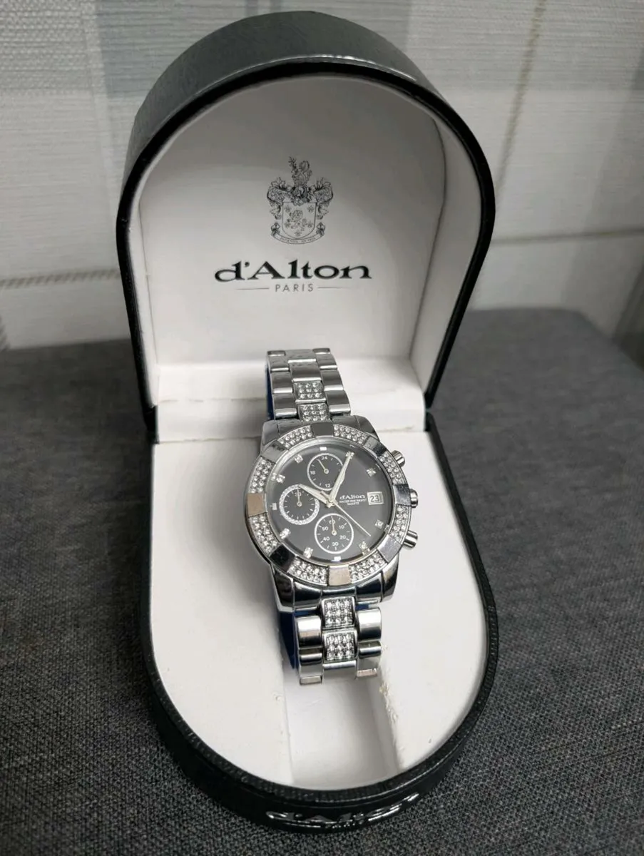 D'ALTON PARIS Chronograph Watch Crystal Set - Image 1