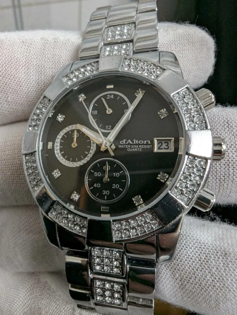 D'ALTON PARIS Chronograph Watch Crystal Set - Image 2