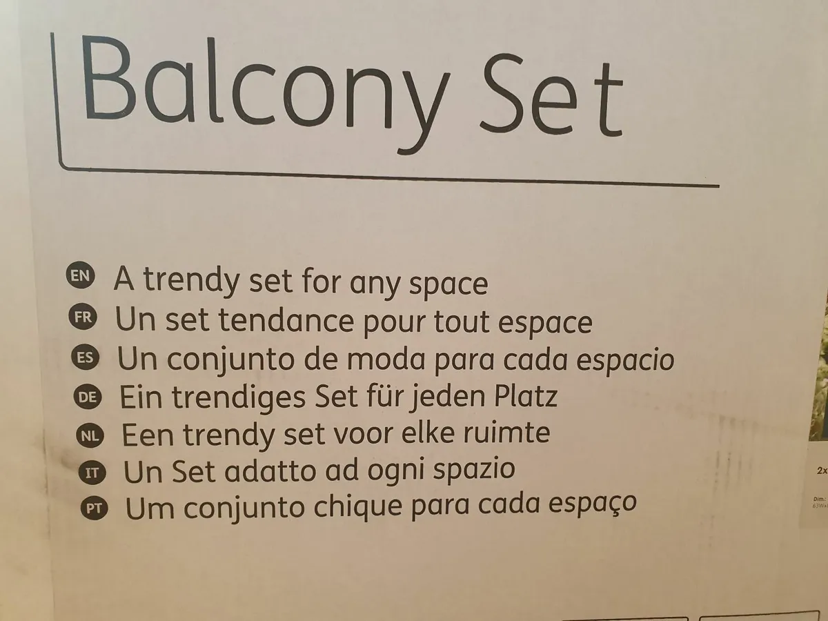 Keter Marie Balcony Set - Image 3