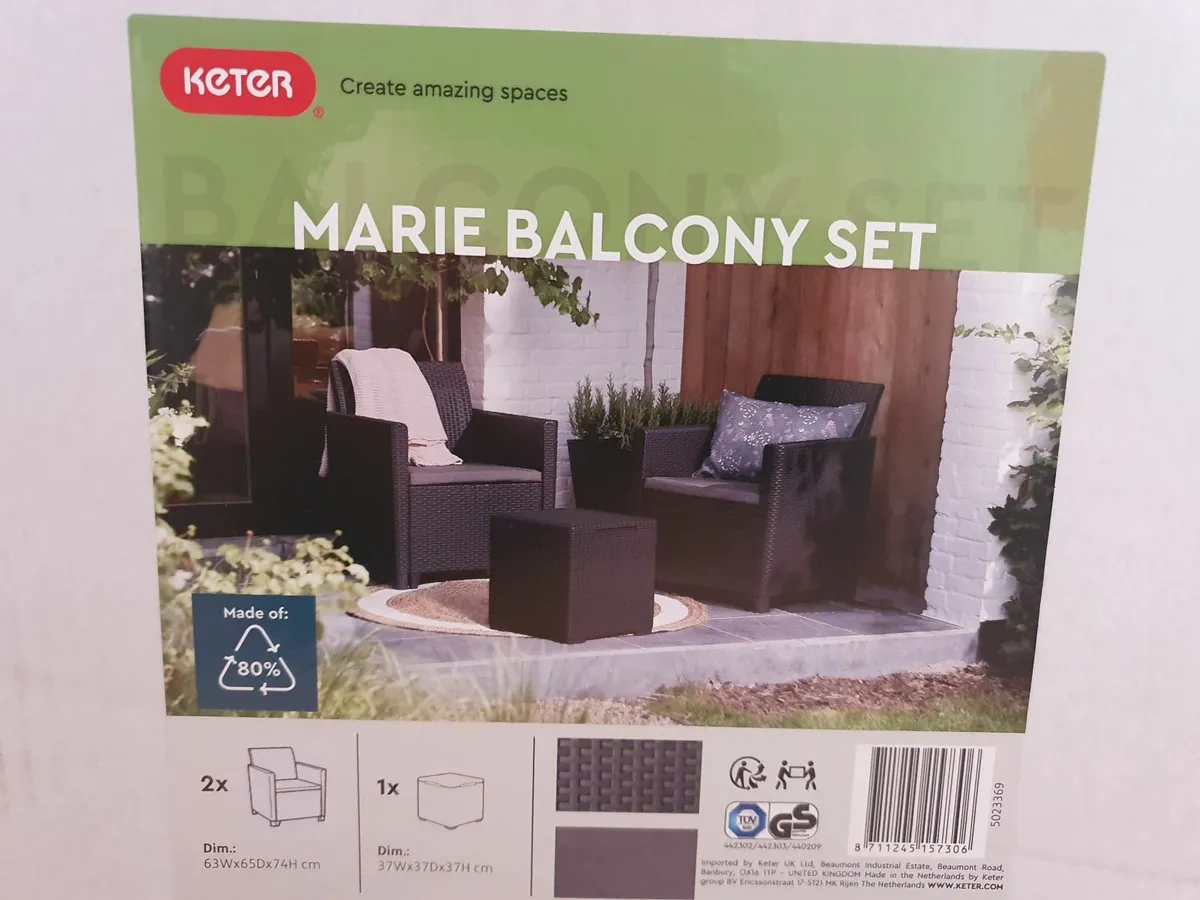 Keter Marie Balcony Set - Image 1