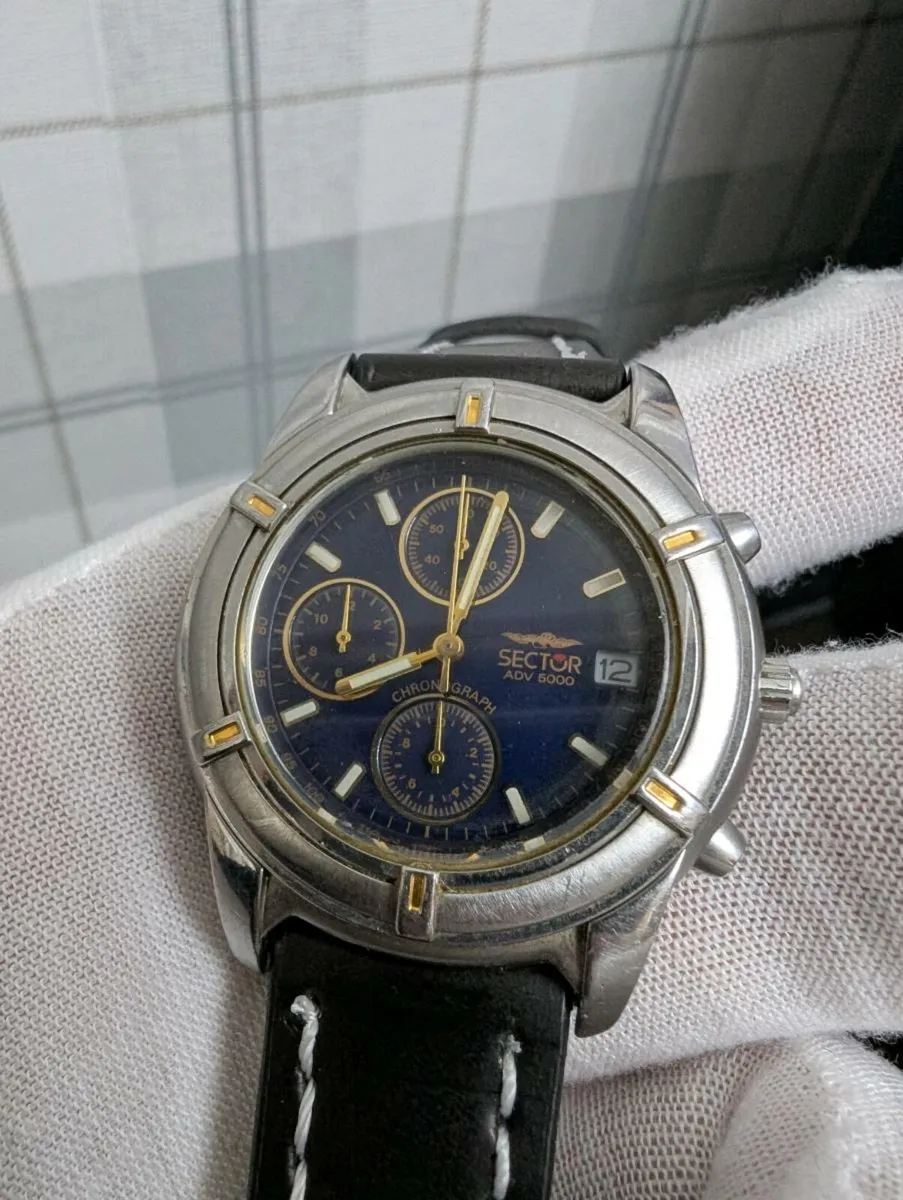 SECTOR ADV 5000 "No Limits" Chrono vintage Watch - Image 2