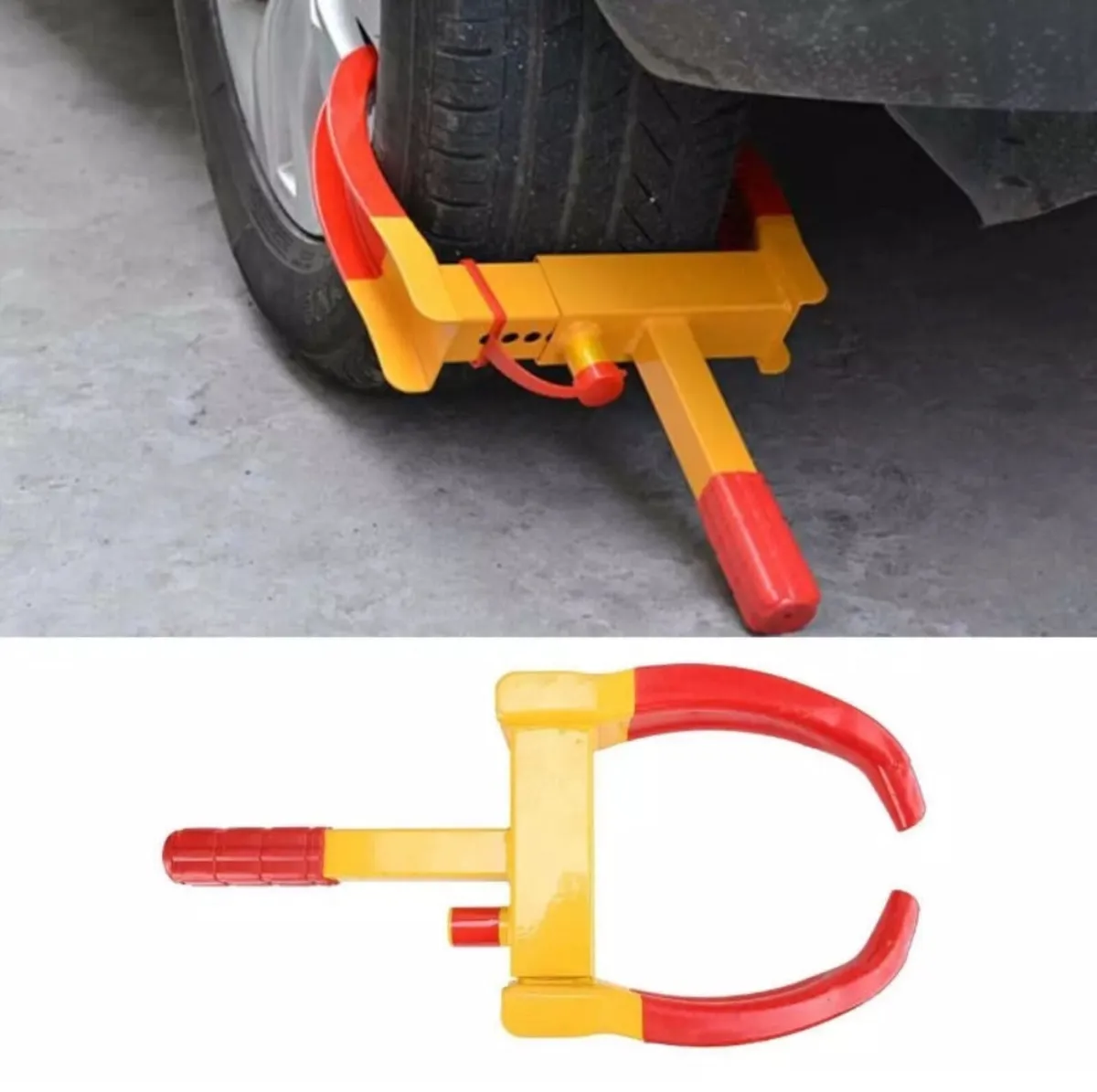 Security Wheel Clamp Anti-Theft Lock - Image 2