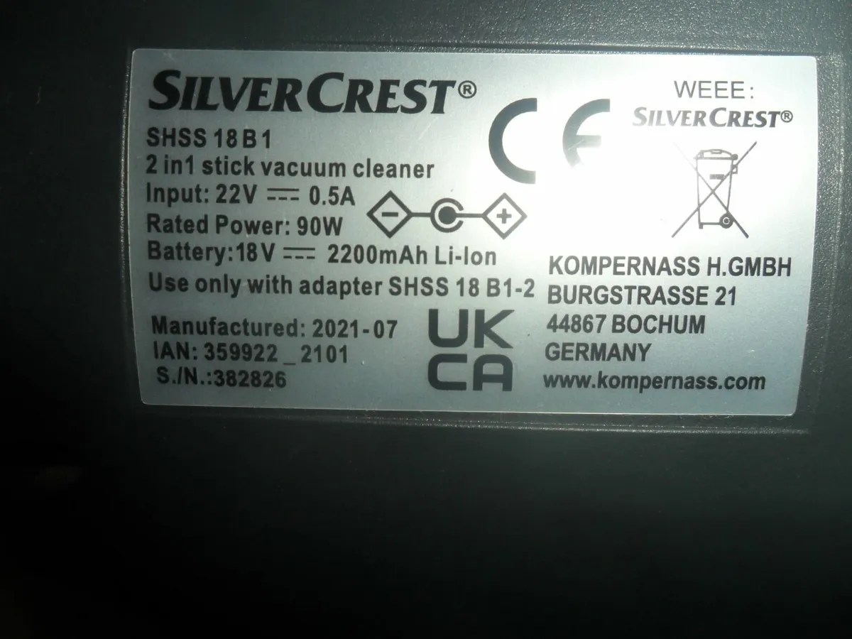 SilverCrest vacuum cleaner - Image 4