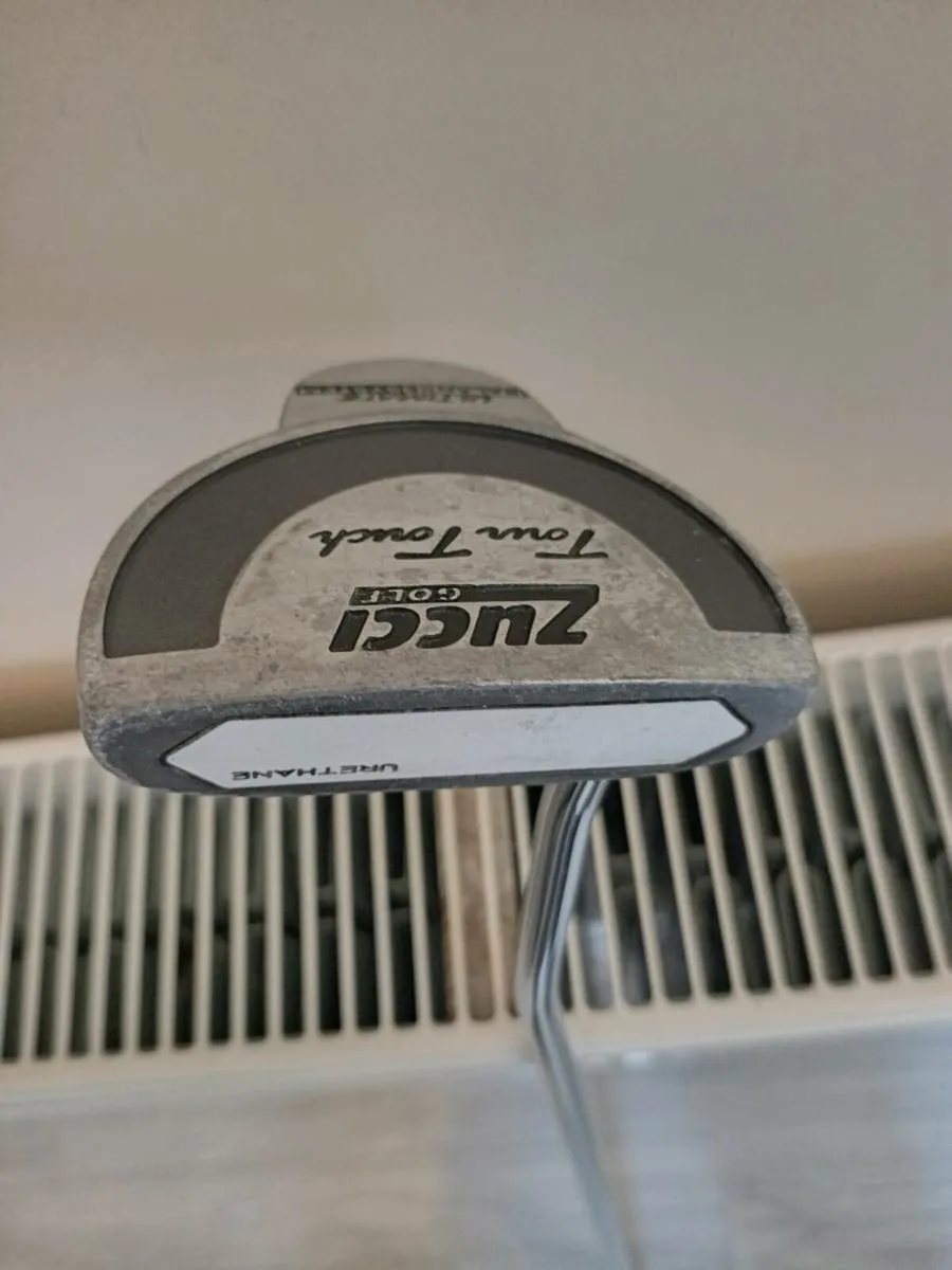 Zucci golf putter. Left handed club. - Image 1