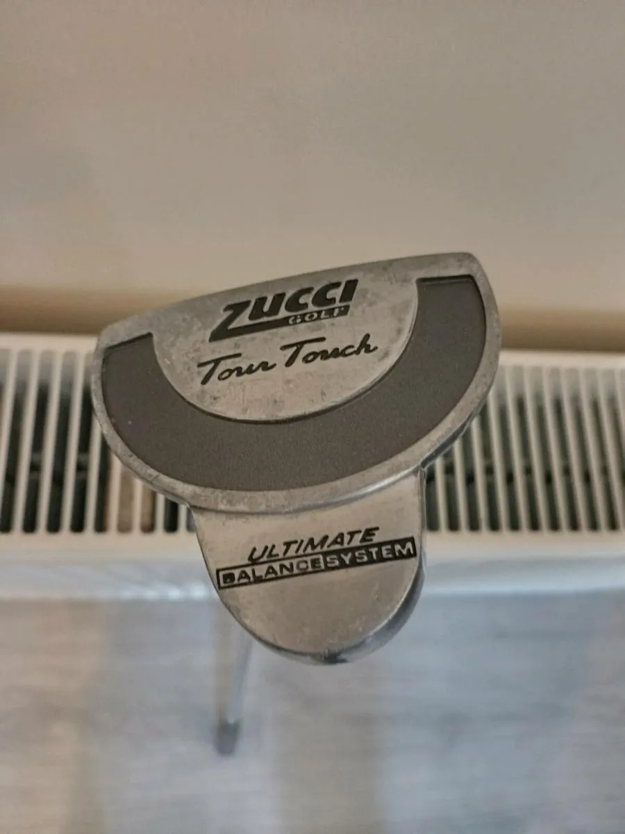 Zucci golf putter. Left handed club. - Image 2