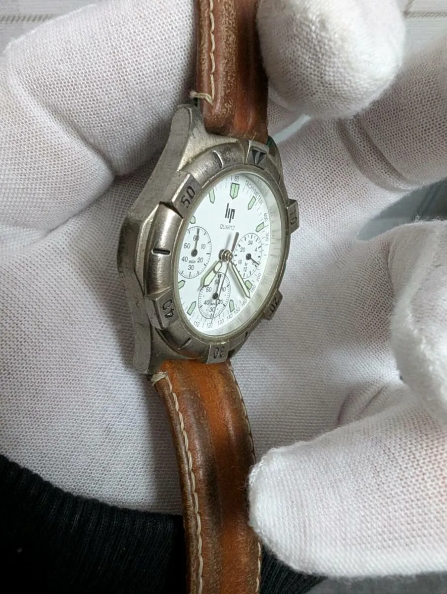 VINTAGE LIP Quartz Chronograph Classic Fren - Image 4