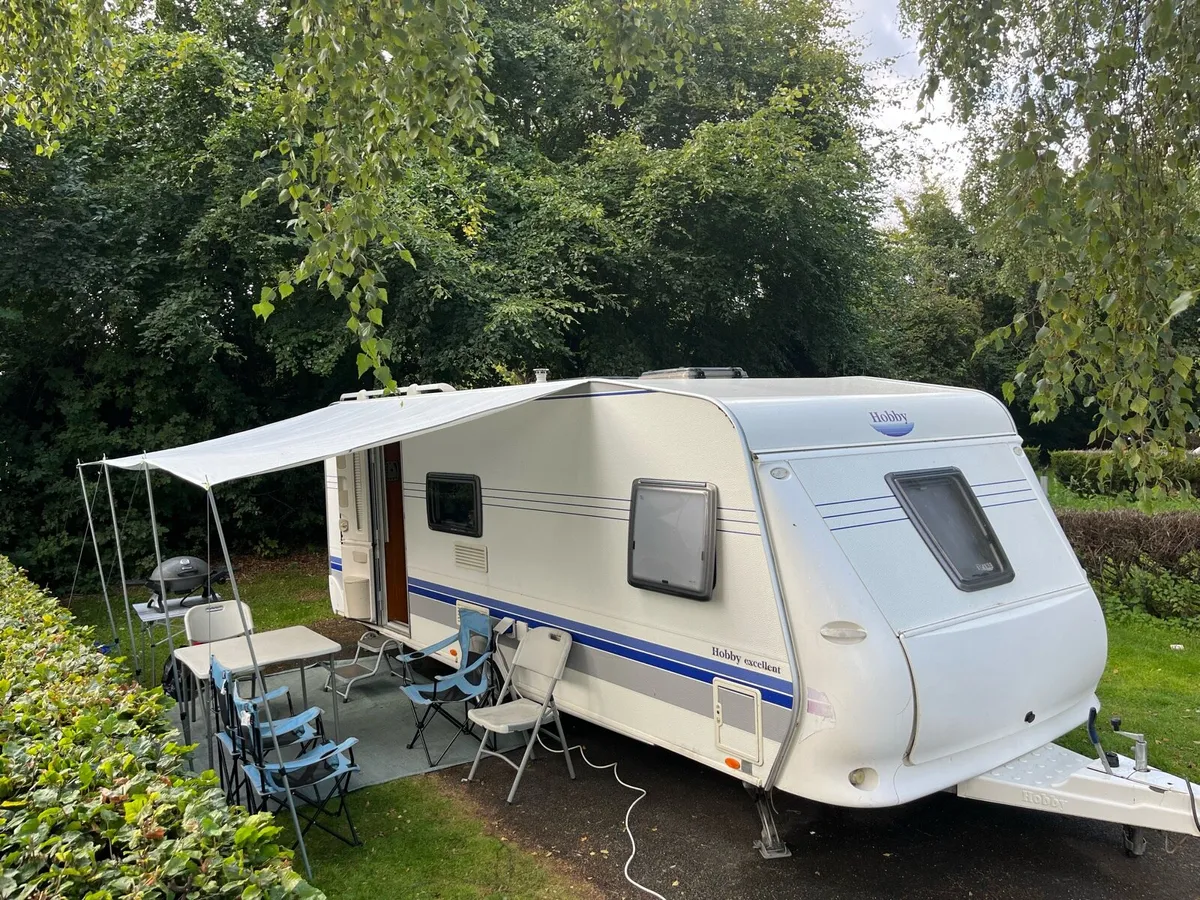 Hobby caravan 6 berth - Image 1