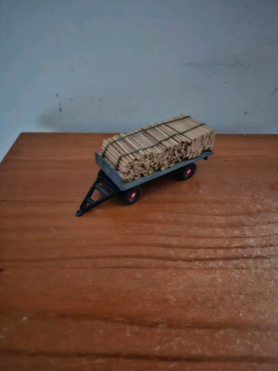 Corgi Code3 Trailer with Wood Load - Image 1