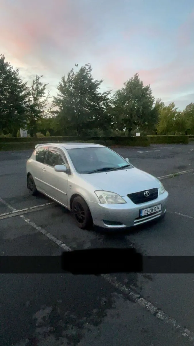 02 Toyota Corolla 2 door - Image 1