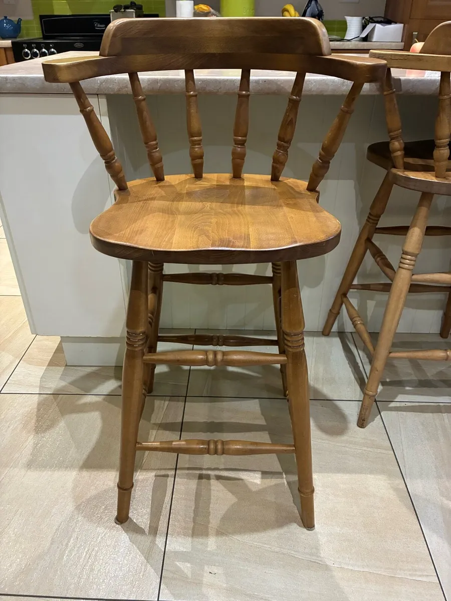 Kitchen Stools x 3 - Image 2