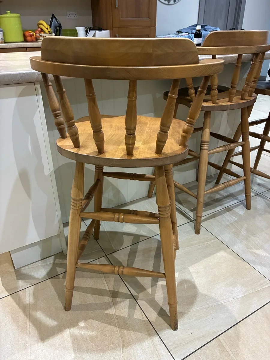 Kitchen Stools x 3 - Image 3