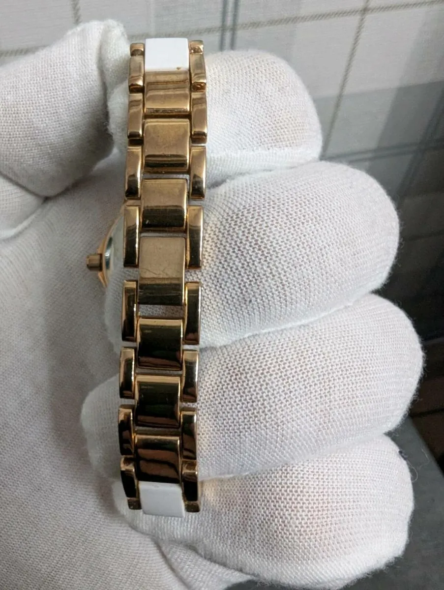SEKONDA Ladies' Rose Gold & White Ceramic Dress - Image 4