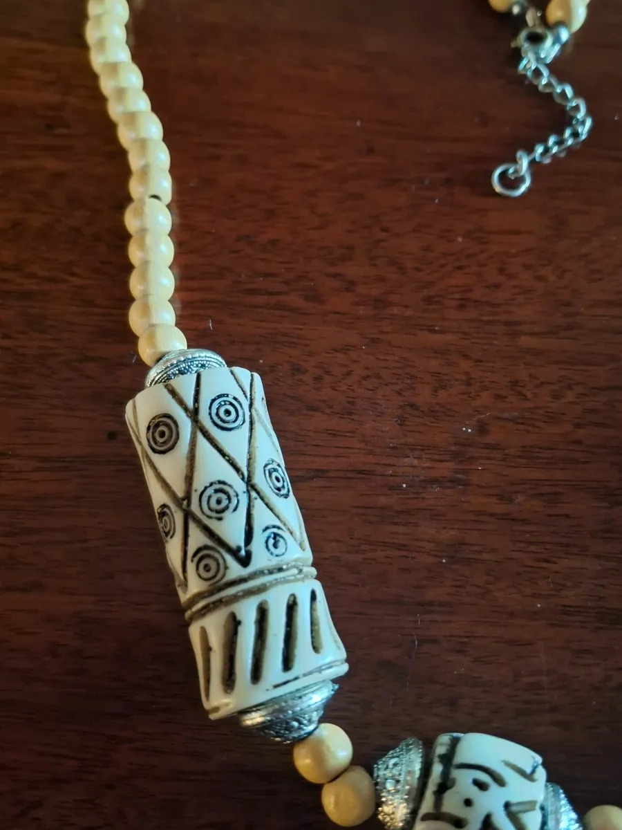 Statement Tribal/Bohemian Necklace - Image 3