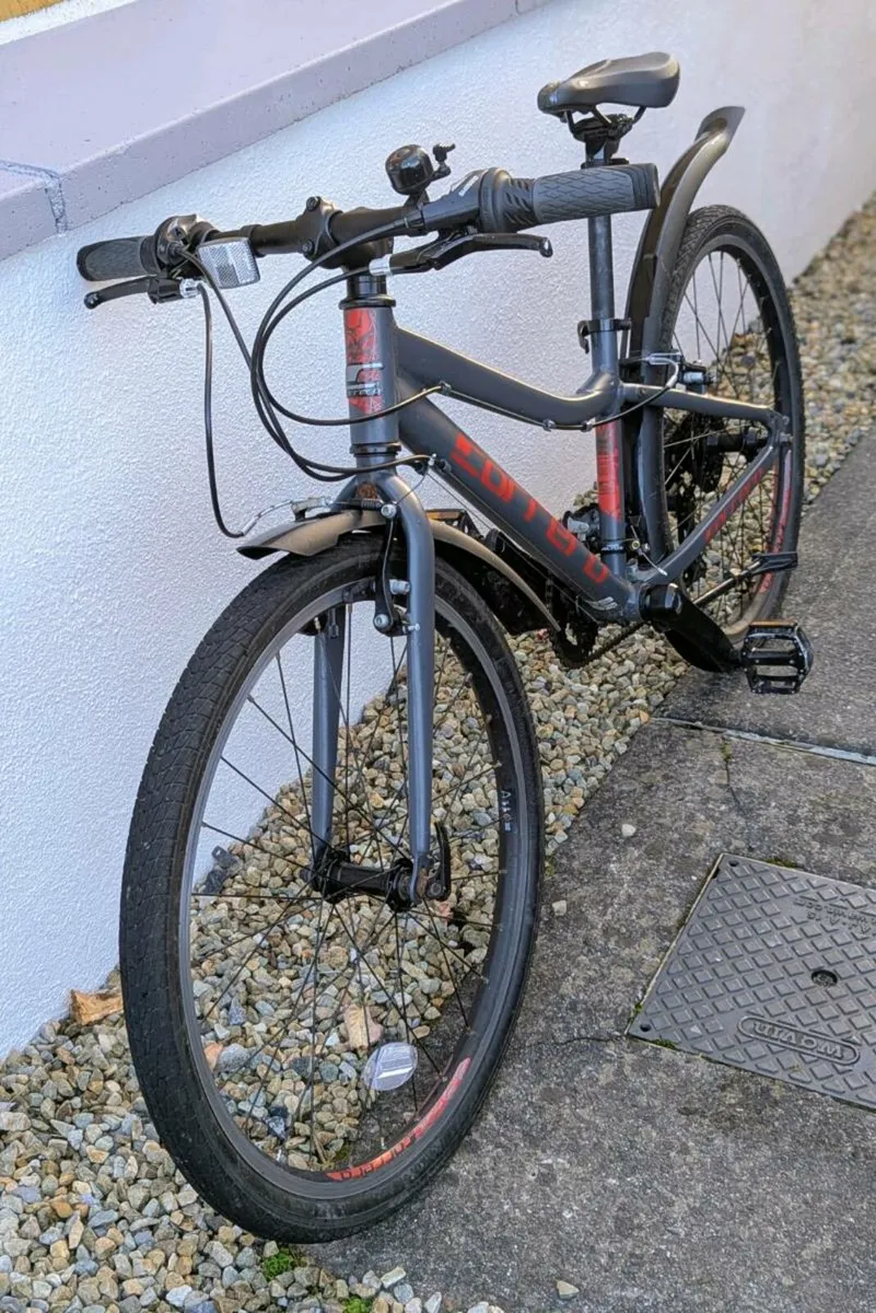 Carrera Abyss Junior Hybrid Bike - 24" Wheel - Image 2