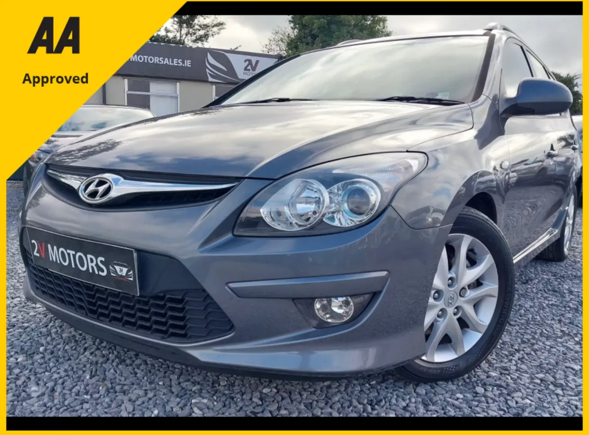 🔵 Hyundai i30 1.6 CRDi 90BHP AA Approved - Image 1