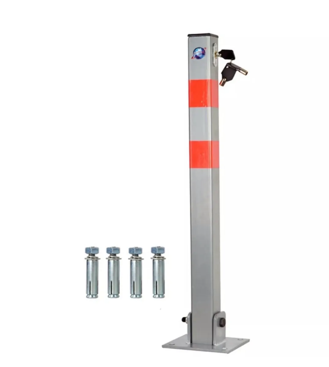 Lockable Parking Barrier Folding Car Park Bollard - Image 2