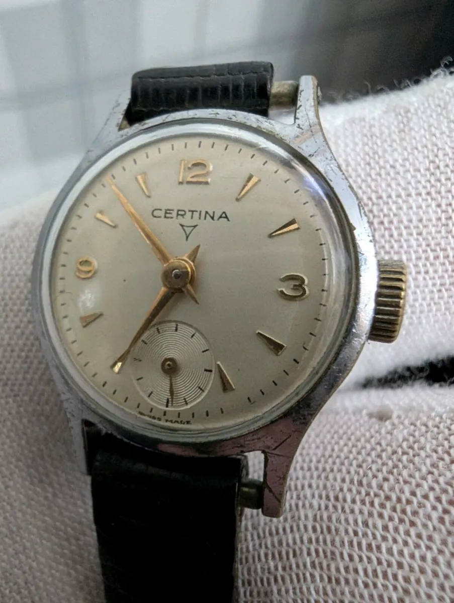 VINTAGE CERTINA Ladies' Dress Watch Small Seconds - Image 3