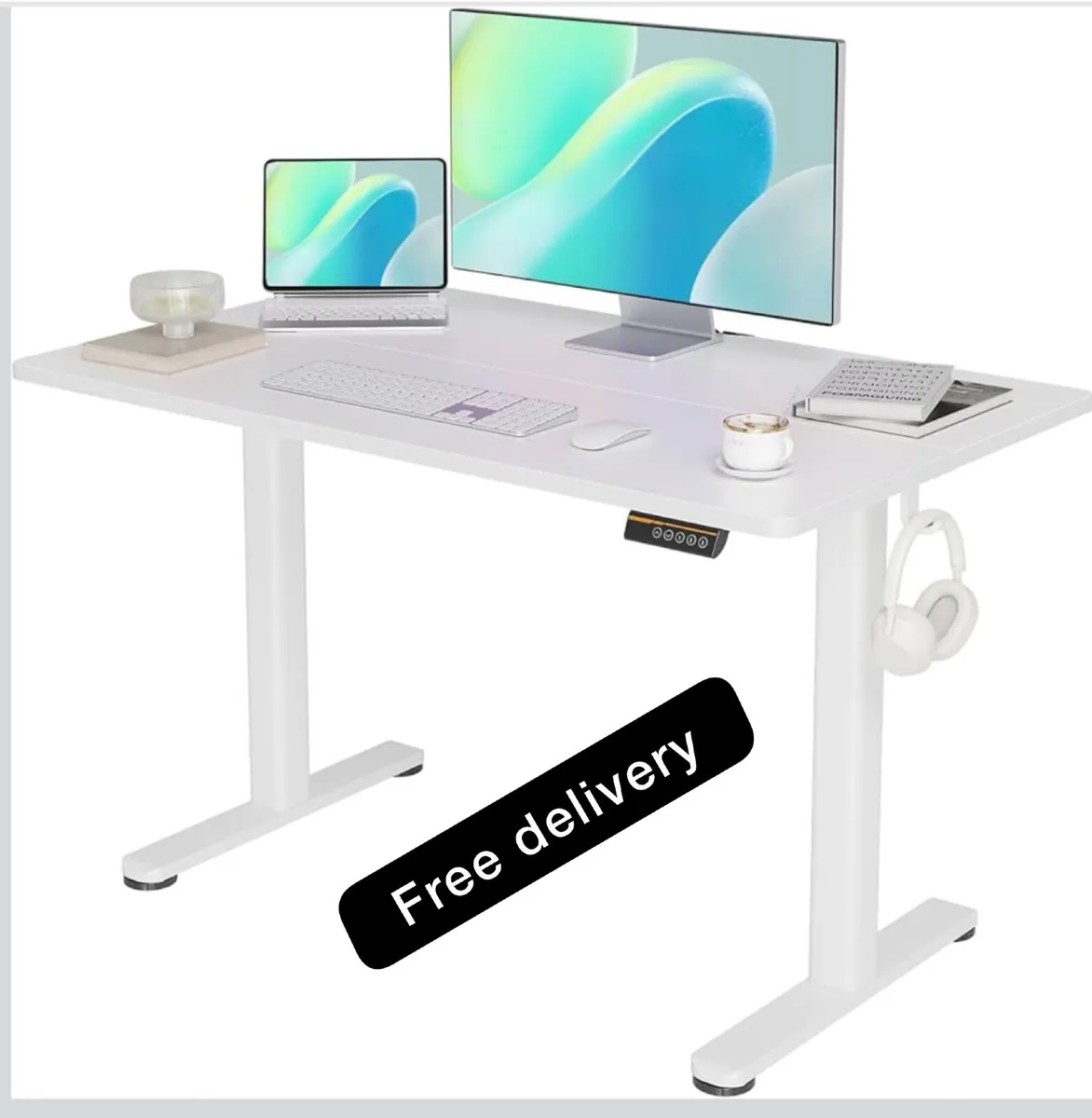 Electric Standing Desk 120x60 cm - Image 1