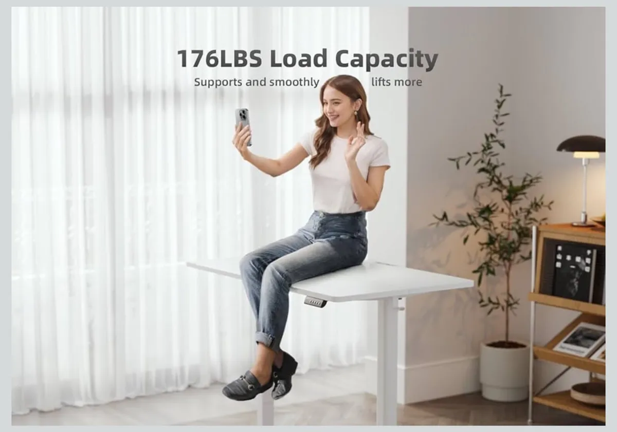 Electric Standing Desk 120x60 cm - Image 4