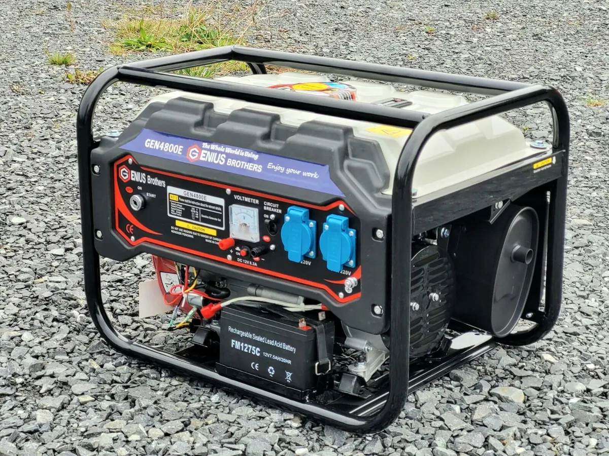 Genious brothers 2.5kw petrol generator - Image 4