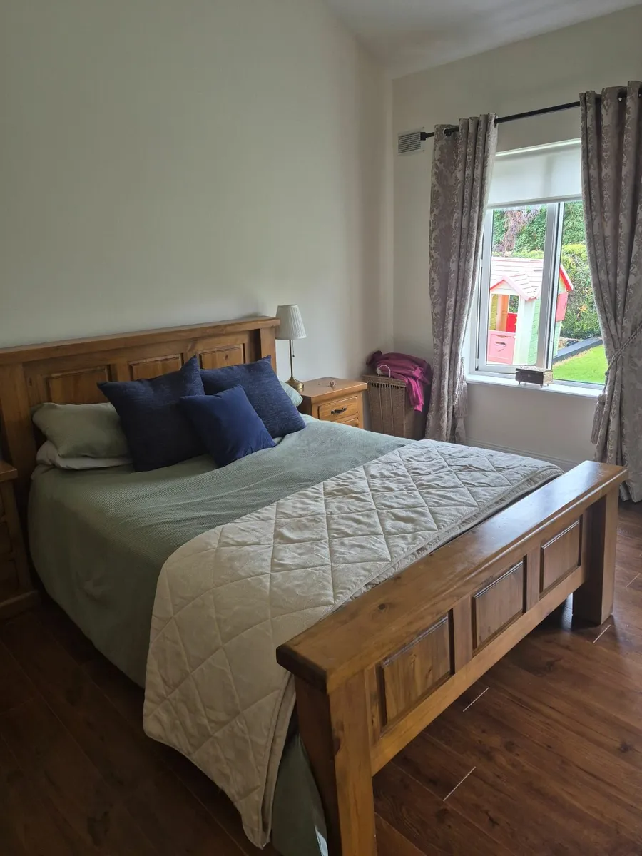 King size bed frame