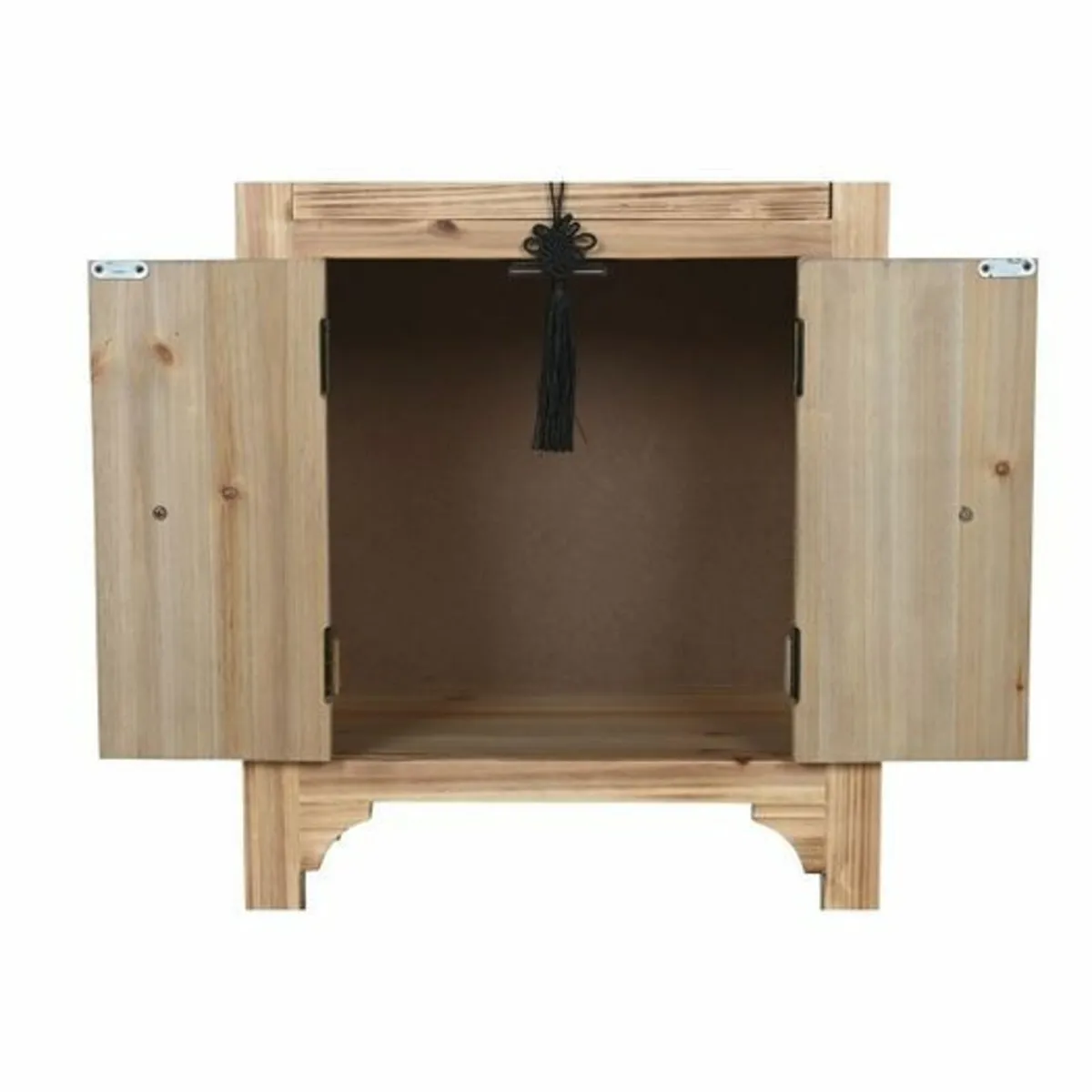 Natural Fir Wood side table - Image 4