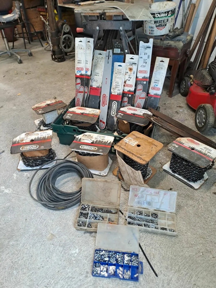 Chainsaw Bars Chains Parts - Image 1