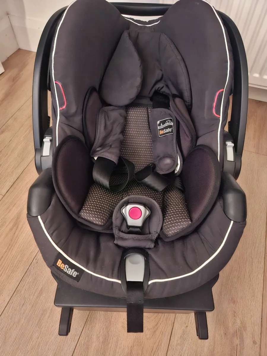 Car Seat (Izi Go Be Safe with Isofix base) - Image 1