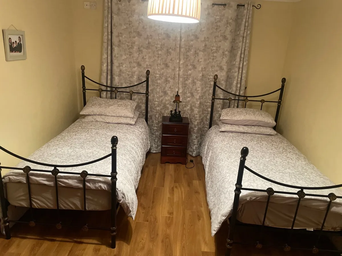 Bed frame and mattress - Image 1