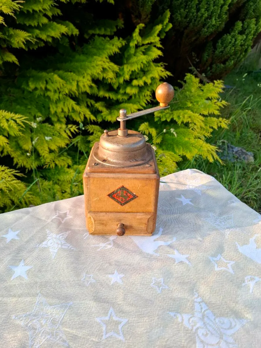 Old coffee grinder postage possible
