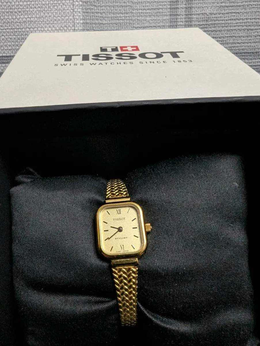 Vintage Tissot Stylist Ladies' Quartz Watch - Image 1
