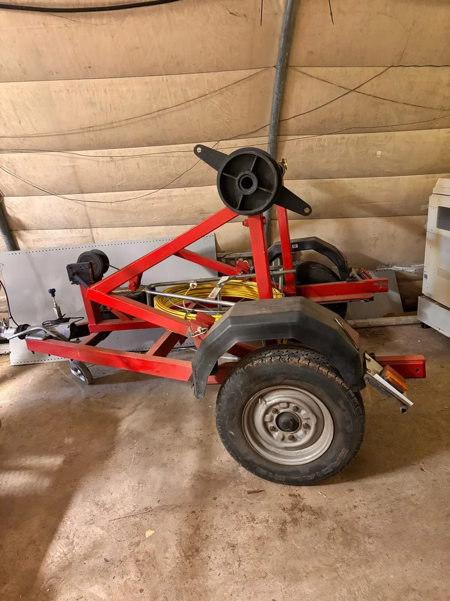 Cable drum trailer - Image 1