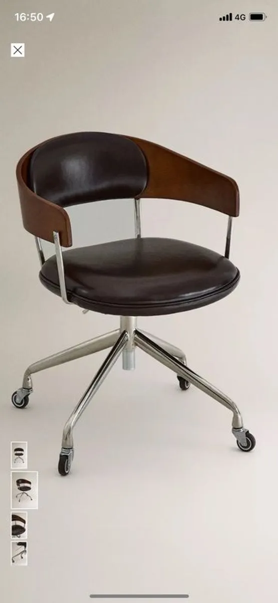 Mid Century Style Office Chair - Image 1