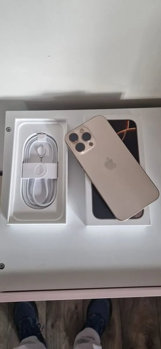 IPhone 16 Pro Max White Titanium 256GB Sim Free  Apple receipt just upgraded BH 98 also Desert Titanium 256GB Sim Free BH97 - Image 4