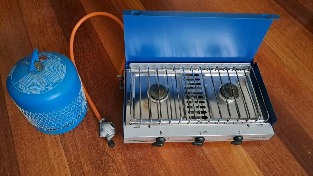 Campingaz Cooker c/w gas bottle - Image 2