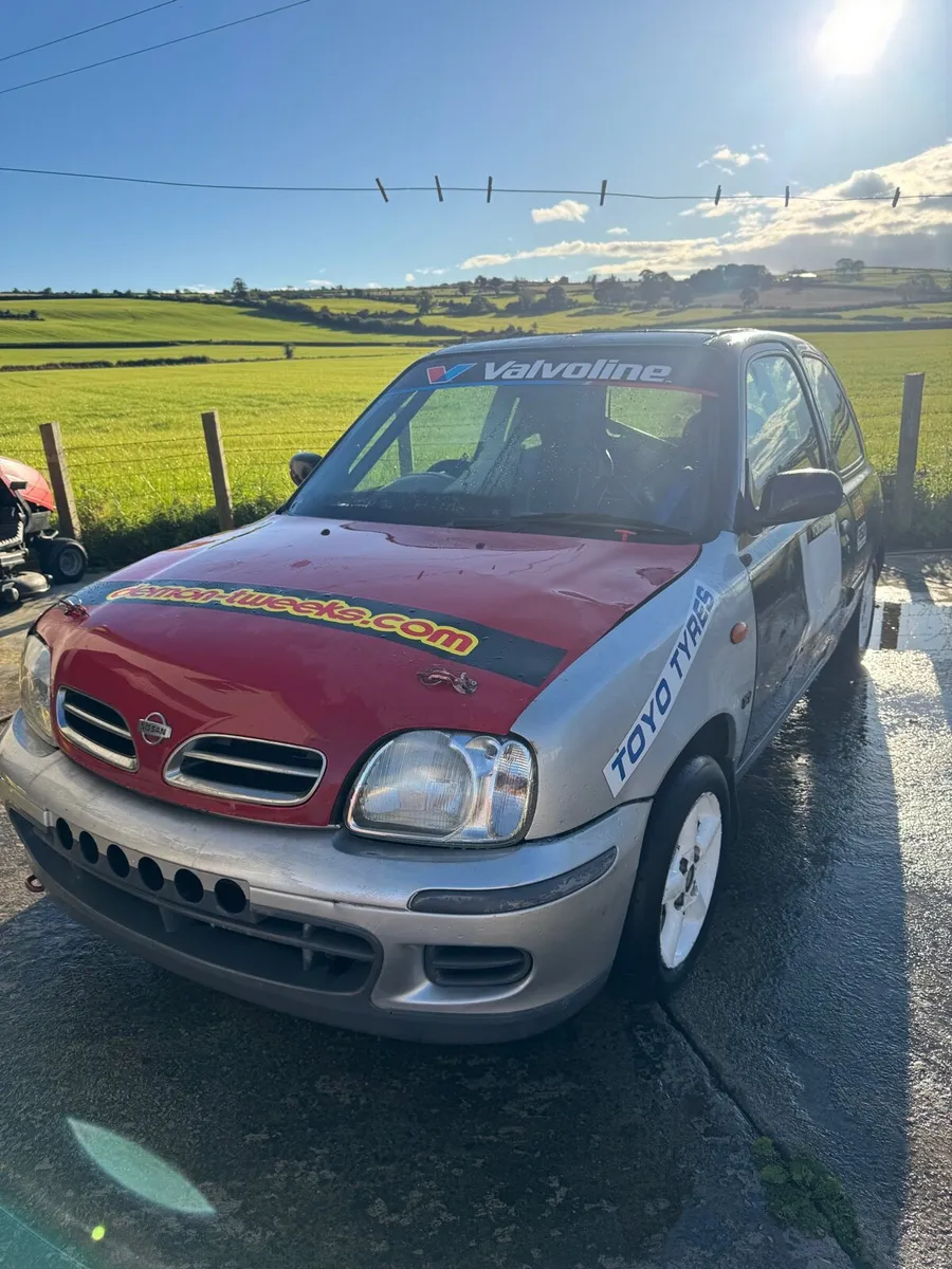 Nissan micra RSA rally car - Image 1
